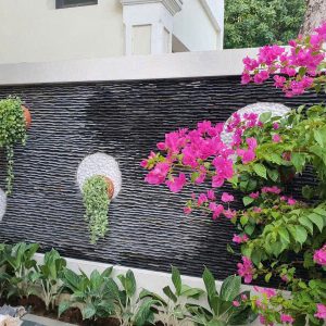 Đá Suối Ốp Tường Trang Trí Tiểu Cảnh
