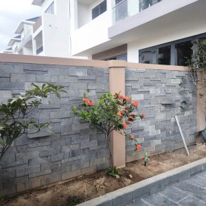 Đá Ong Xám 3D Ốp Tường Trang Trí